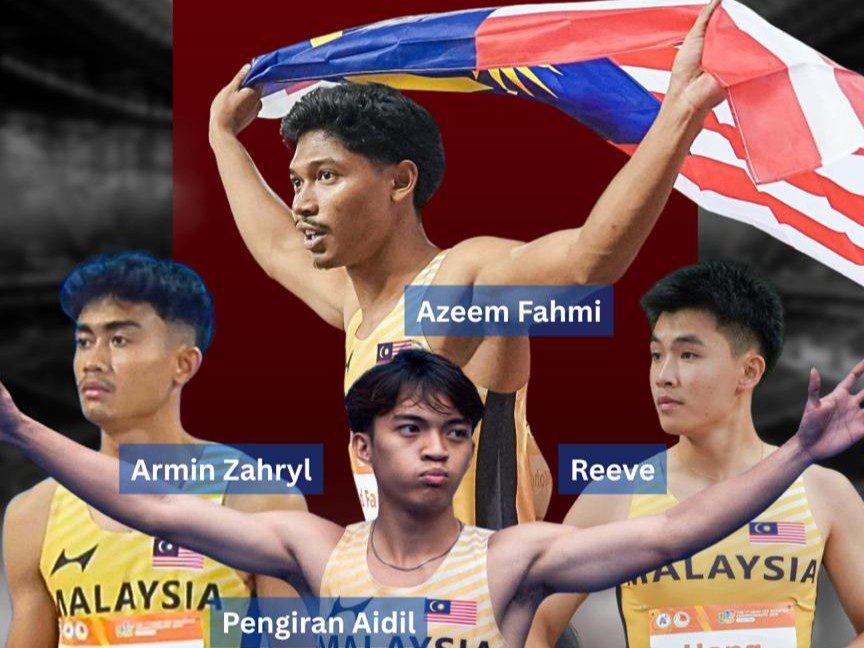 Azeem 4x100m